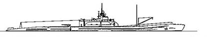 A black and white drawing of a submarine
AI-generated content may be incorrect.